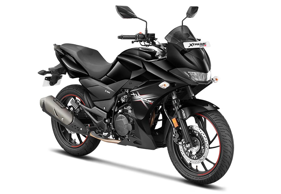 Hero Xtreme 200S Black color - New Xtreme 200S Black color option