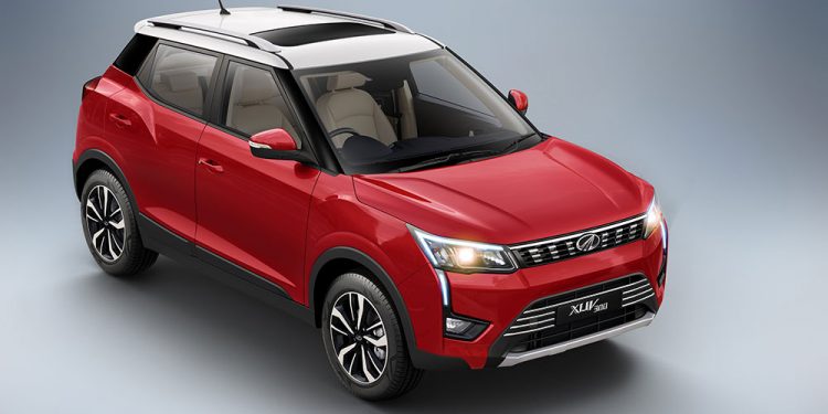 All New Mahindra XUV300 Red Tone Color Option