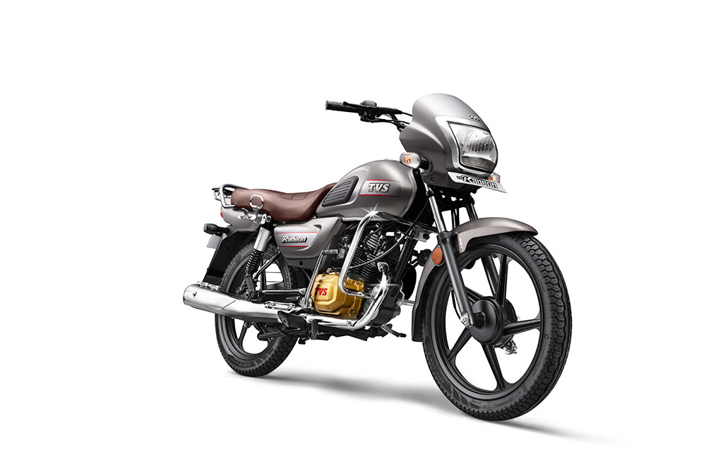 TVS Radeon Grey Color - Titanium Grey Color