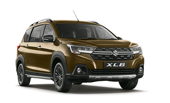 Maruti XL6 Brown Color - Maruti Suzuki XL6 Brown Khaki Color. Maruti XL6 Brave Khahi Color option