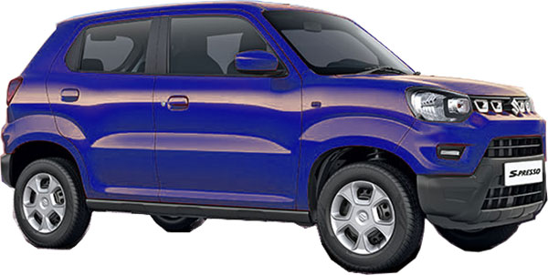 Maruti SPresso Blue Color