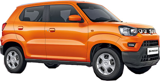 Maruti SPresso Orange Color