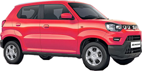 Maruti SPresso Red Color