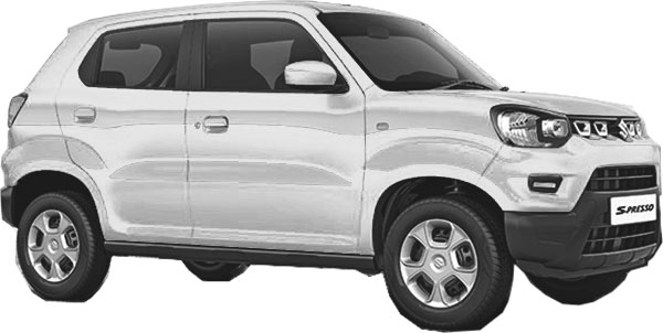 Maruti SPresso White Color