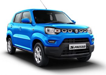Maruti S-Presso Blue Color Pea