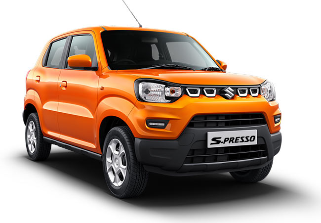 Maruti SPresso Solid Sizzle Orange Color - New S Presso Orange  - 2020 Maruti SPresso Orange color option 