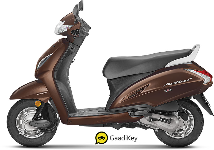 New 2020 Honda Activa 5G Brown color option  - 2020 Activa 5G Majestic brown color variant