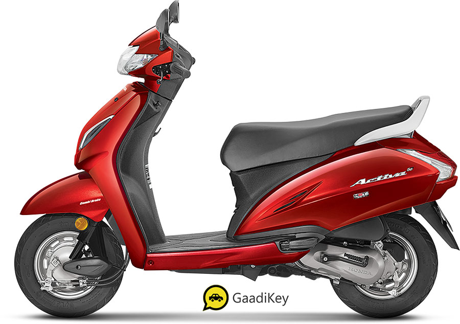 New 2020 Honda Activa 5G Spartan Red Color - 2020 Activa 5G Red color option