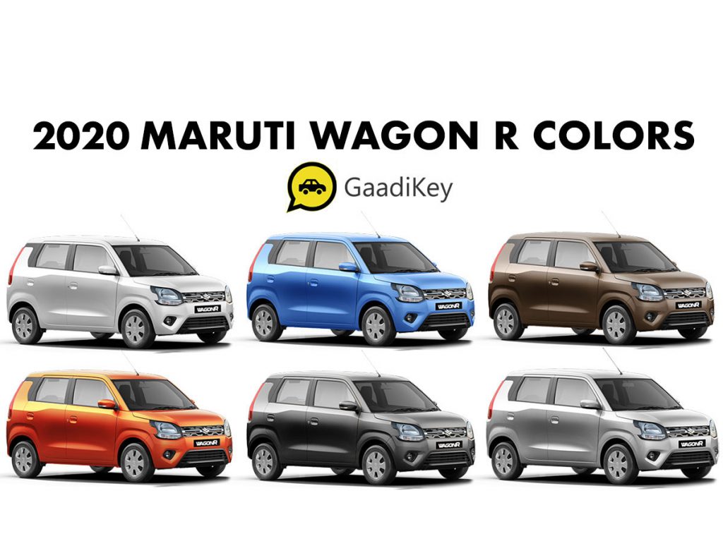 2020 Wagonr colors - 2020 Maruti WagonR Colors - New Maruti Wagon R Colours 2020 - All Colour options - New WagonR 2020 Color options