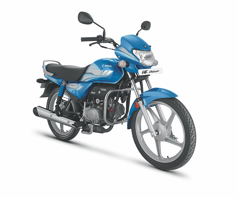 BS6 Hero HF Deluxe 2020 Model, 2020 New Model Hero HF Deluxe BS6, BS6 HF Deluxe, Hero HF Deluxe BS6 model,