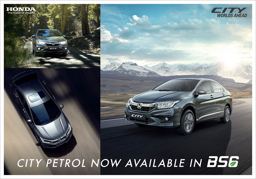2020 Honda City BS6 Petrol Variant Launch