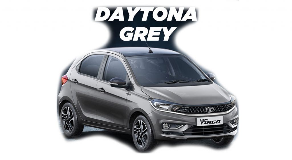 2020 Tata Tiago Grey Color - 2020 Tiago Daytona Grey Color option