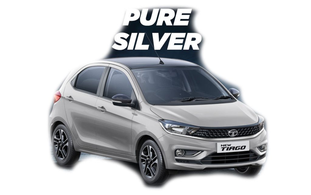 2020 Tata Tiago Silver Color - 2020 Tiago Pure Silver Color