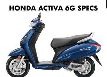 Honda Activa 6G Specifications