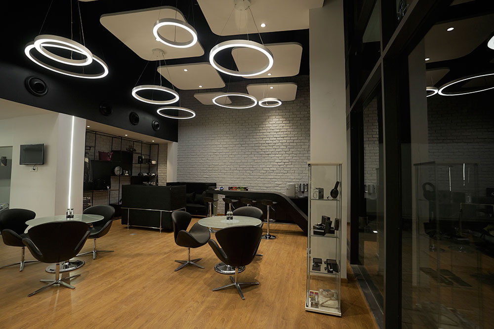 Mercedes-Benz Vizag showroom Interior