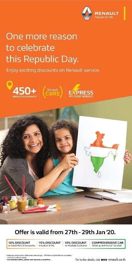 Renault Republic Day Camp