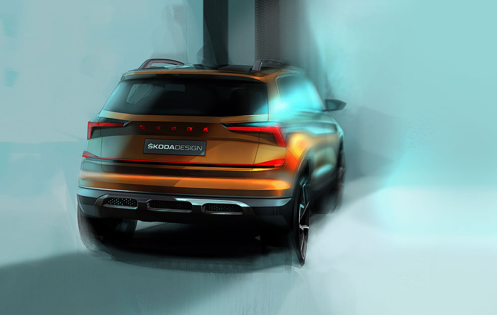 Skoda Vision IN - SUV Rear Design