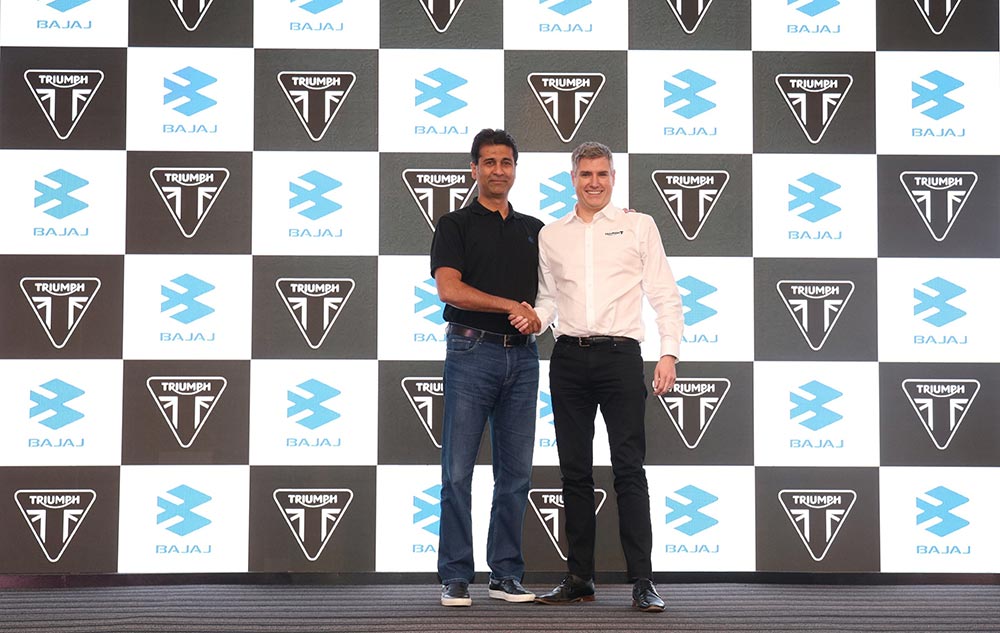 Trimumph-Bajaj Motorcycles Partnership