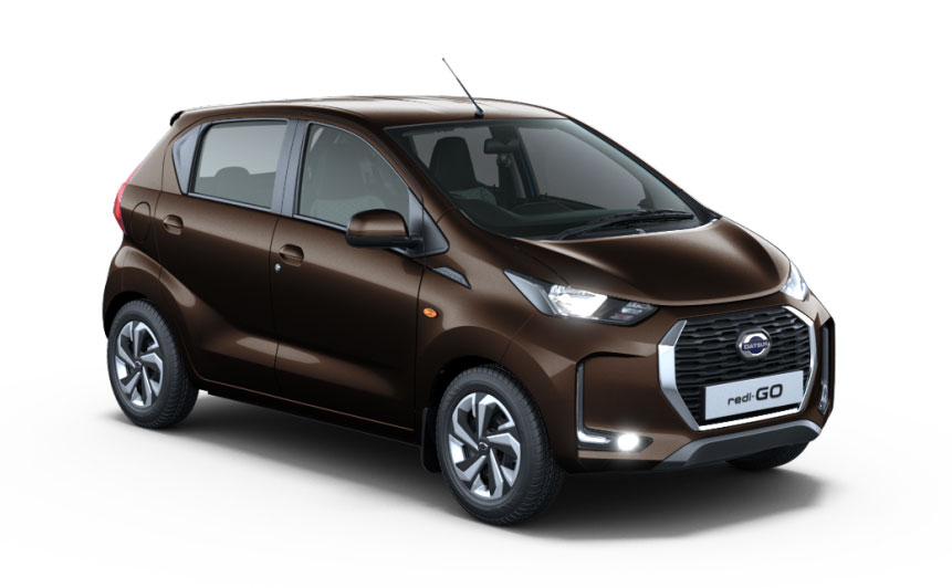 2020 Datsun Redigo brown color