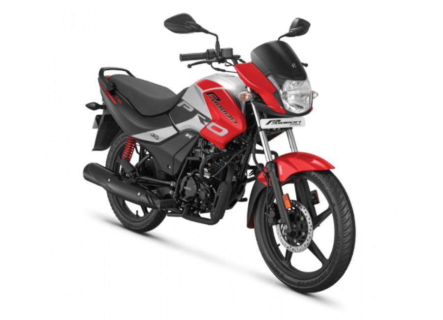 2020 Hero Passion Pro Red Color BS6 Model