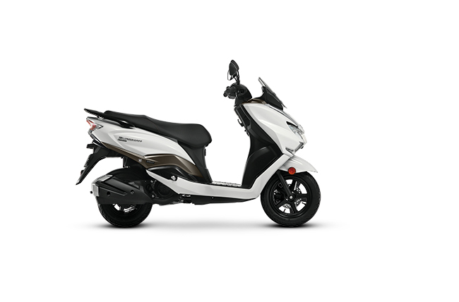 2020 Suzuki Burgman Street White Color BS6 model