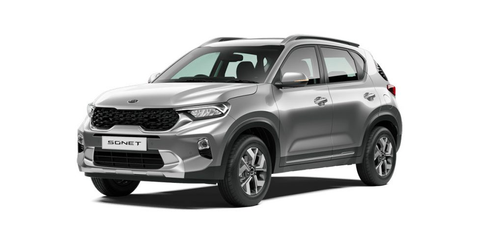 Kia Sonet Silver Color Steel Silver