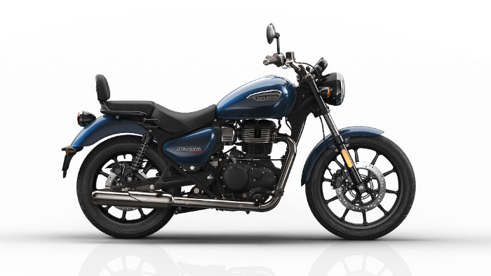 2024 Royal Enfield Meteor Stellar Blue Color - 2024 Meteor 350 Stellar Blue Color Option