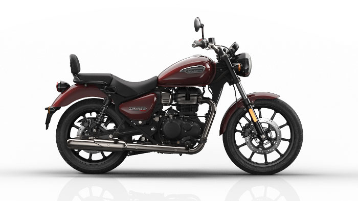 2024 Royal Enfield Meteor Stellar Red Color - 2024 Meteor 350 Stellar Red Color Option