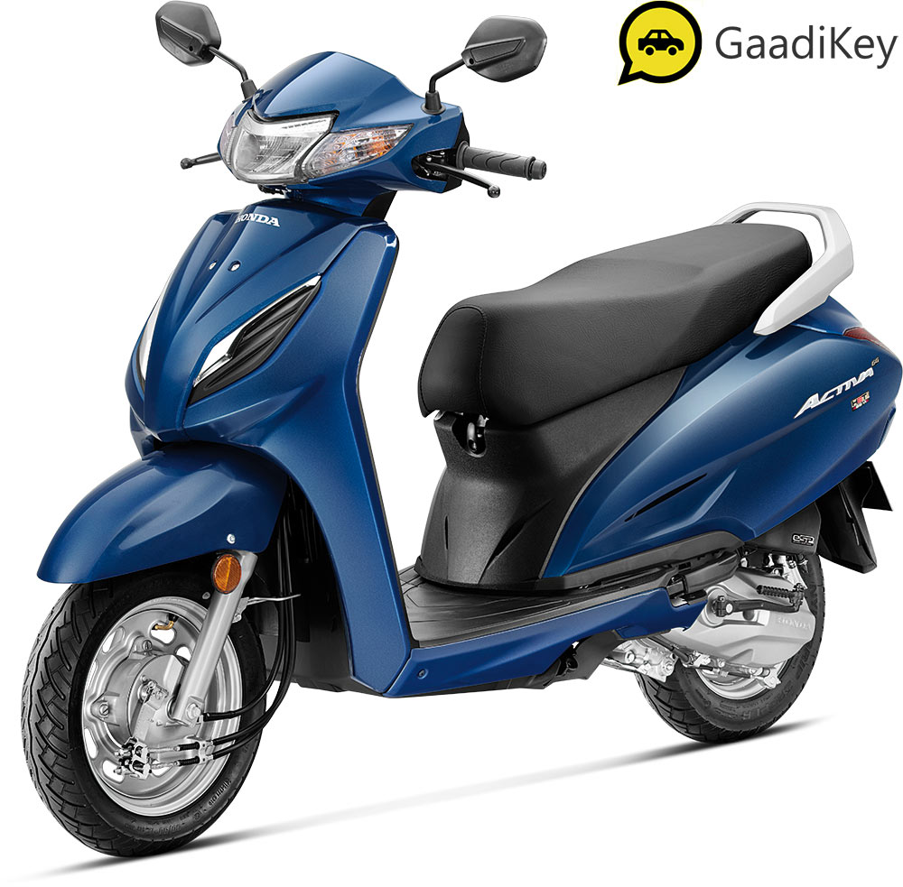 2021 Honda Activa 6G Blue Color
