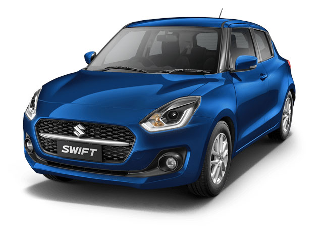 2022 Maruti Swift Blue Color (Pearl Metallic Midnight Blue)