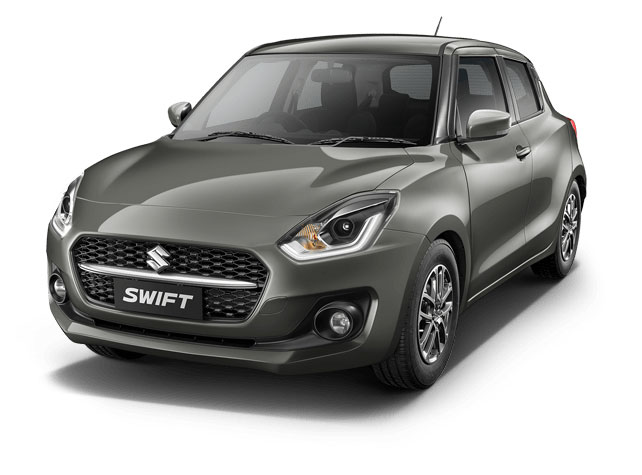 2022 Maruti Swift Grey Color (Metallic Magma Grey)