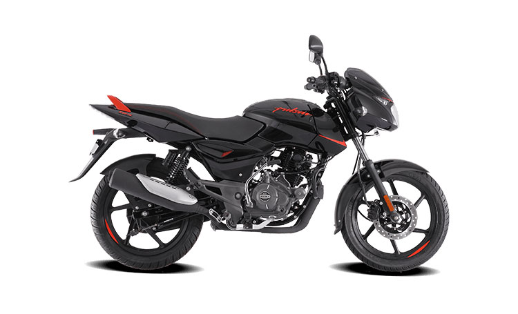 2023 Bajaj Pulsar 125 Red Color (Solar Red) - 2023 Pulsar 125 Red Color