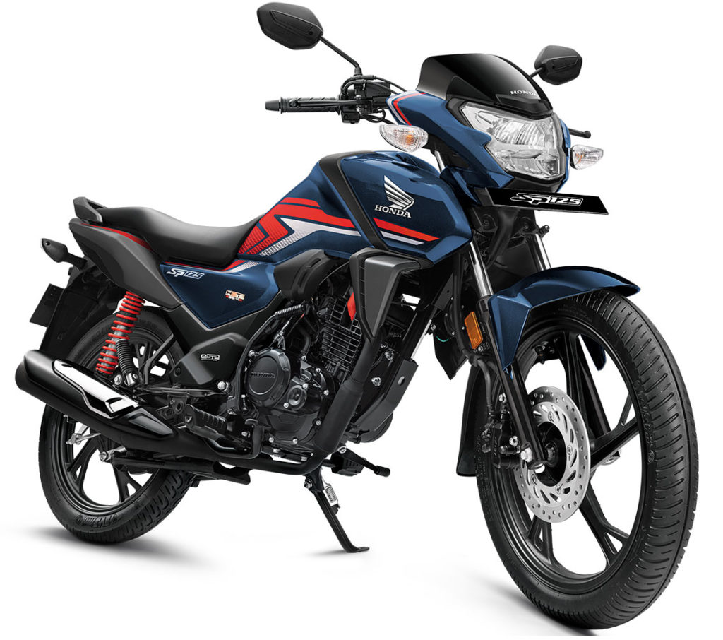 Honda SP125 Blue Color - Pearl Siren Blue