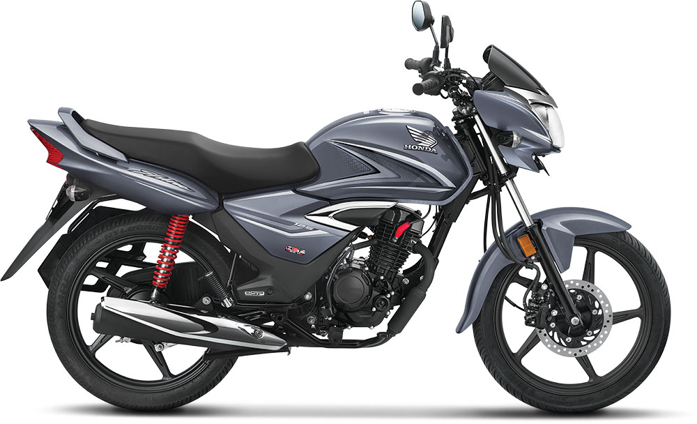 Honda Shine Grey Color Option 2021 Model. New Shine 2021 model Geny Grey Metallic Color