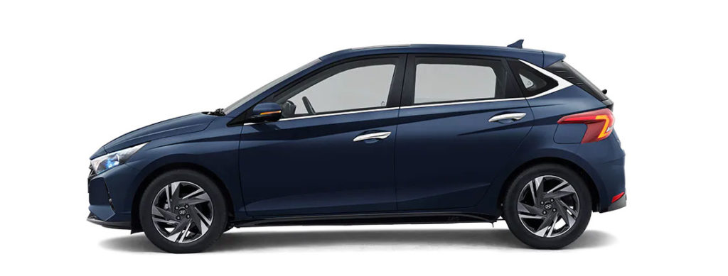 2021 Hyundai i20 Starry Night color option 