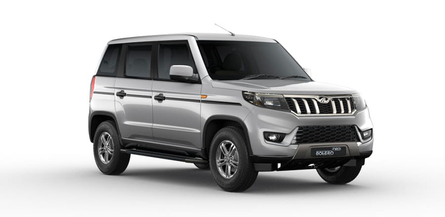 2021 Mahindra Bolero Neo Silver Color - Majestic Silver color option