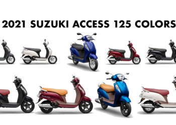 2021 Suzuki Access 125 Colors All Colors