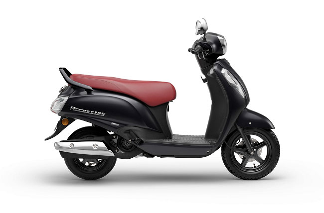 2021 Suzuki Access 125 Black Color Special Edition Metallic Matte Black