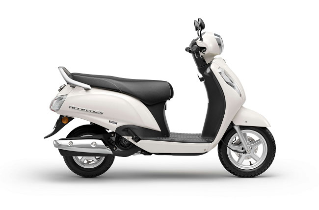 2021 Suzuki Access 125 White Color Pearl Mirage White