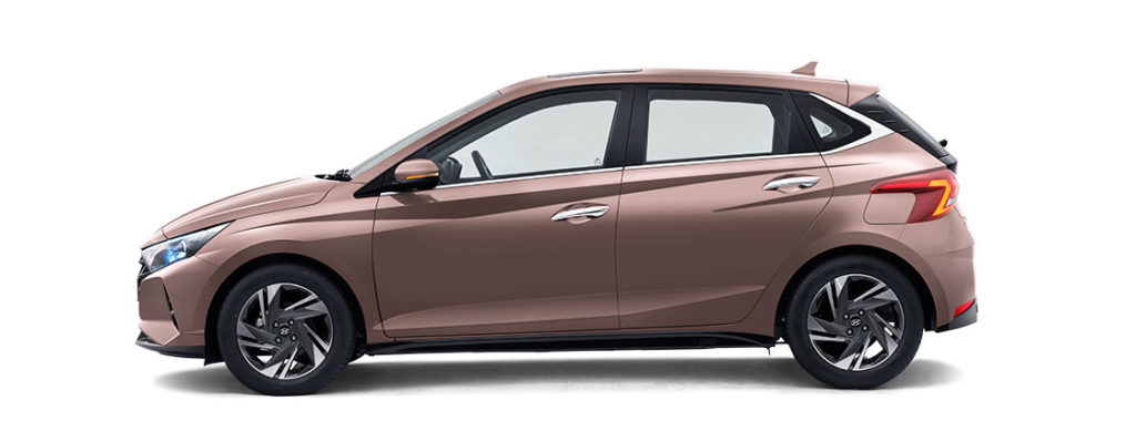 2021 Hyundai i20 Metallic Copper Color