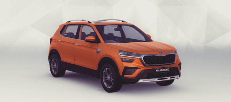 New Skoda Kushaq Orange Color - Kushaq in Honey Orange Color