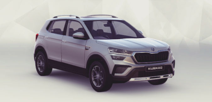 New 2021 Skoda Kushaq Silver Color variant  Brilliant Silver color option
