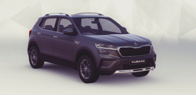 New 2021 Skoda Kushaq Steel Color Carbon Steel color