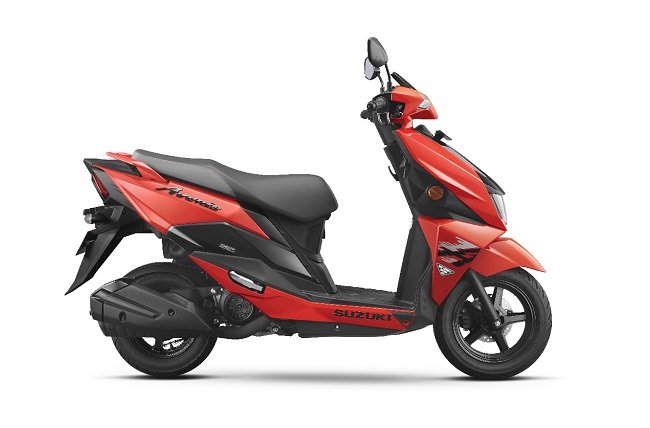 2024 Suzuki Avenis Blaze Orange Color