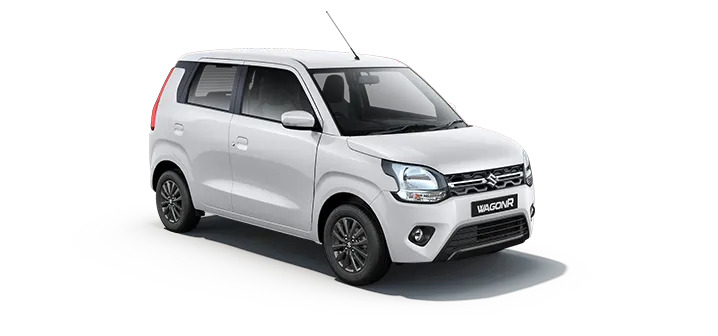 2023 Maruti WagonR White Color Option. New Maruti WagonR Solid White