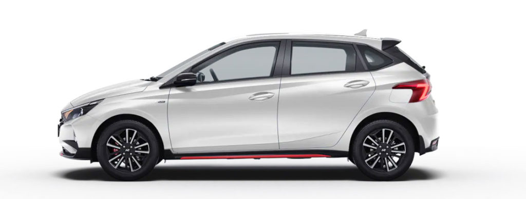2022 Hyundai i20 N Line White Color (Polar White)