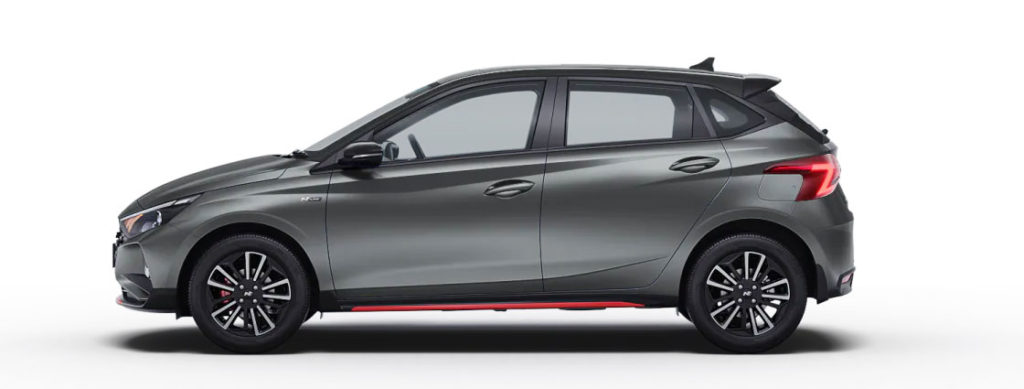 2022 Hyundai i20 N Line Grey Color (Titan Grey)
