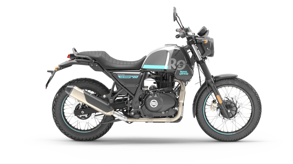 Royal Enfield Scram Silver Color ( Silver Spirit)