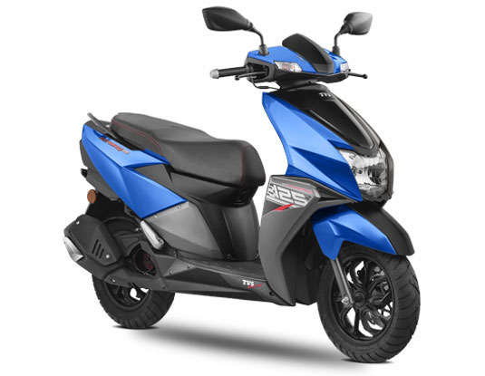 2022 TVS NTORQ Blue Color (Metallic Blue - Standard)