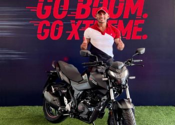 Hemanth Muddappa Hero Xtreme 160R